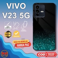 Latest Vivo V23 5G Case [GLITTER] Vivo V23 5G Casing Hardcase Softcase Premium Glossy