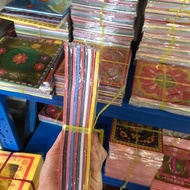 Nine Colors Elysium Lotus Gold Double-Sided Origami 360 Sheets, Size 19x19cm Square