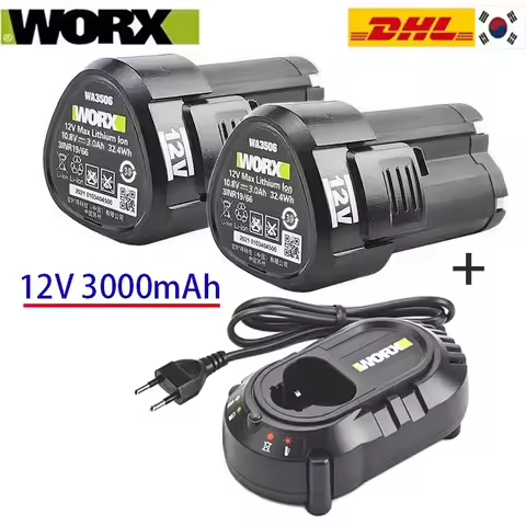 NEW 3.0/4.0Ah Replacement Battery for WORX Kress 12V Power Tool WA3506 WU127 WU128 WU130 WU131X WU13