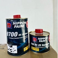 NIPPON 9700 PLUS HIGH SOLID CLEAR WITH HARDENER/ READY STOCK