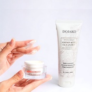 SAVING PACKAGE GLOWING WHITENING CREAM + IMPORTED DOJAKO FACIAL FOAM