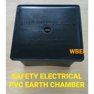 SAFETY ELECTRICAL PVC EARTH CHAMBER (BLACK)