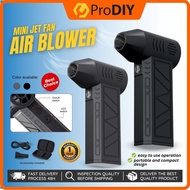 High Speed 130000rpm Turbo Fan Mini Air Blower Turbo Jet Fan Blower Angin Dust Blower Fan Handheld B