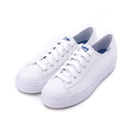 KEDS Thick-Soled Laced-Up Casual Shoes White 9203W133185 Women