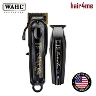WAHL Pro 5 Star Series Cordless Barber Combo Includes 5-Star Black Magic Clip & 5-Star Black Detaile