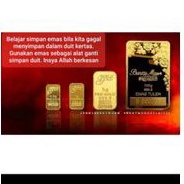 Public Gold GAP Account of 0.3++g EMAS 999.9(Gold Bar) + FREE GUIDE + Handout