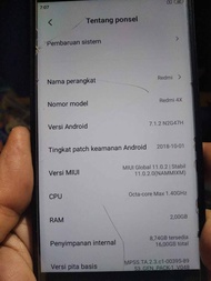 MESIN XIOMI REDMI 4X ORIGINAL COPOTAN