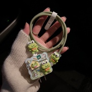 Cable Wrapping Set Serrated Edge Cartoon Charger Case USB Protector For iphone 20w 18w 35W
