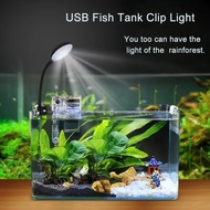 USB 5W 7W Aquarium LED Lamp Mini Waterproof Fish Tank Light Full Spectrum Blue Lamp Decor Aquatic Pl