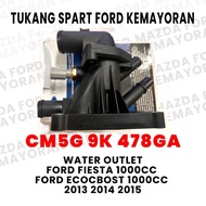 Housing Ect Water Outlet Ford Fiesta Ecoboost 1,000 cc Original Part Ford CONNECTION WATER CM5G9K478