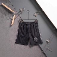 85WN Chrome Hearts s2025New Summer Quick-Dry Drawstring Pants Fashion Versatile Casual Beach Pants