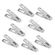 Stainless Steel Laundry Clips Outdoor Towel Clamps Bedsheet Clothes Pegs Windproof Socks Small Metal