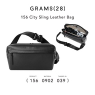 Grams(28) 156 City Sling Leather Bag