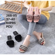 Sandal balance 268-X5B import sandal jelly wanita slop karet perempuan terbaru