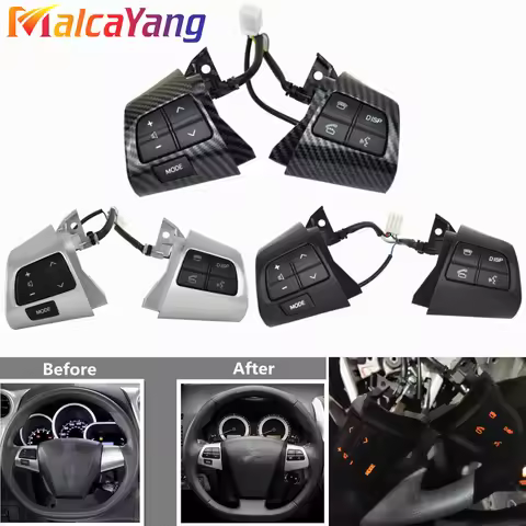 Premier Quality Steering Wheel Switches Buttons OE Quality For Toyota Corolla / Wish / Rav4 / Altis