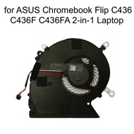 CPU Cooling Fan for ASUS Chromebook Flip C436 C436F C436FA 2-in-1 Laptop 13NX0PS0AM0301 NC55C06-19G1