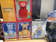 BE@RBRICK Tom and Jerry / Elmo / Minions 公仔