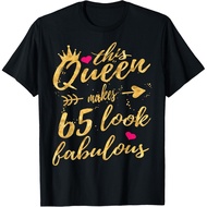 65Th Birthday Party Gifts 65 Year Old Queen T-Shirt