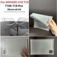Tablet Case For DOOGEE U10 T10 T10S T10 Pro 10.1 inch Soft Clear Tablet TPU Cover Back Silicone Fros