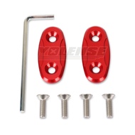 ฐานกระจกคลุมกระจกมองข้างสำหรับตกแต่งเบาะกระจกมองหลังรถจักรยานยนต์ SRK500RR SRK500RS SRK450RR SRK250R