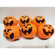 Funny Pumpkin Basket Halloween Pumpkin Basket