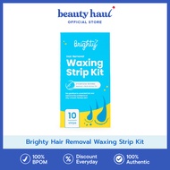 BRIGHTY Hair Removal Waxing Strip Kit