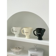 Creative ceramic breakfast milk coffee mug tall mug Instagram Pinch gift mug