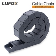 High Quality 1 Meter Cable Drag Chain J25F.2.S Enclosed Type Both Side Opening 25*38mm 57 50 60 75 7