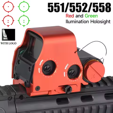 558 E*t*ch Red Dot Sight 551 552 Holographic Reflex Dot Optics Scope Sniper Hunting Airsoft Equipmen