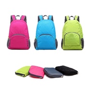 Advertising Foldable Casual Backpack Ultra-Light Travel Backpack Large Capacity Student Training Sch