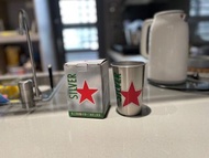 Heineken metal cup 海尼根Silver 星銀不鏽鋼杯