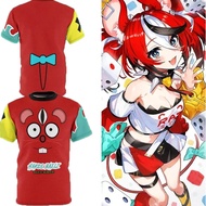 Hakos Baelz Hololive VTuber Anime Tees 2025 New 3D Print Cute Kid Cartoon T-shirt Casual Men Women H