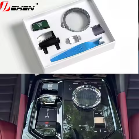 For BMW G60 G61 G70 2024 2025 i5 i7 iX New 5/7 Series Crystal Gear Shift Knob Stick Handle Crystal I