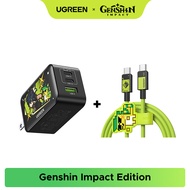 UGREEN × Genshin Impact Series Kinich Charger Sạc Nexode Phiên Bản Genshin Impact 65W GAN Charger Fa