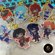 Ensemble Stars Anime Keychain Women Sena Izumi Shino Hajime Leo Key Chain Man Acrylic Kawaii