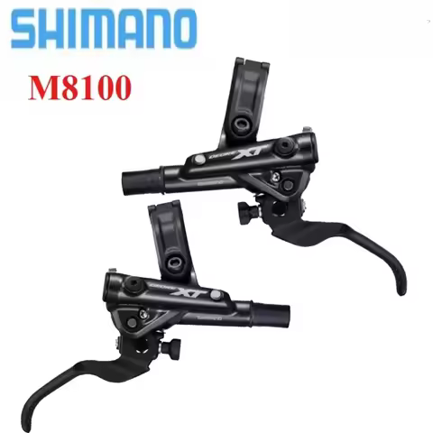 SHIMANO DEORE XT M8100 Competition Brake Lever - Hydraulic Disc Control for Enhanced Mountain Bike S