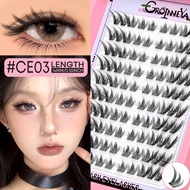 GROINNEYA Eyelashes Clusters Natural Eyelash extension Cluster Lashes Volume Manga Clusters Natural 