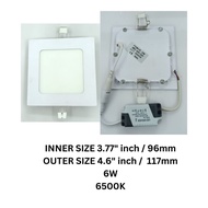 SQUARE RECESSED LED DOWNLIGHT 6W / 9W / 12W / 18W / 20W