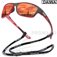 Dalwa Polarized Fishing Sunglasses Men Hiking Classic UV400 Eyewear with string