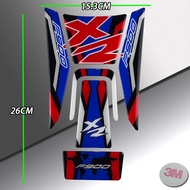 3D Motorcycle Protection Tank Pad Stickers Accessories Waterproof For BMW F900XR F900 XR