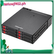 6-Bay 2.5Inch SATA SSD HDD Enclosure Mobile Rack/Enclosure Hard Disk Enclosure Rack Data Storage for