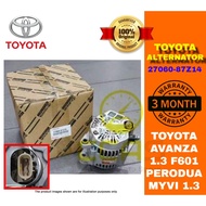 100% ORIGINAL Perodua Myvi 1.3 / Toyota Avanza 1.3 F601 27060-BZ060 27060-87Z14 Alternator