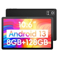 aigo 10.6 Inch Big Android Tablet 2K Tablet 8GB(4+4) + 128GB, Octa-Core Android 13 Gaming Tablet, 60