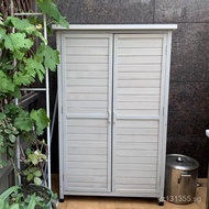 Outdoor Cabinet Waterproof for Yard WBZ7Garden Gardening Storage Cabinet Storage Room Toolbox Kinder