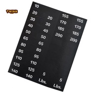 Fitness Equipment Stickers Cut For Fitness Equipment Resistant To Scratches