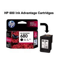 HP 680 INK ORIGINAL BLACK PRINTER CARTRIDGES  Combo (BK + BK)/(BK+CL)/ (BK/CL)