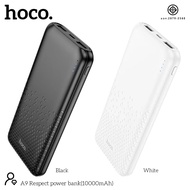 แท้100% ส่งไว รับประกัน1ปีเต็ม! แบตสำรอง HOCO​ A9 พาวเวอร์แบงค์ Power Bank ความจุ 10000mAh พร้อมไฟ L