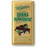 Whittaker's Ghana Peppermint Chocolate Bar Imported Chocolate