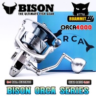 รอกตกปลา รอกสปินนิ่ง BISON ORCA SERIES (มีให้เลือกหลายเบอร์)