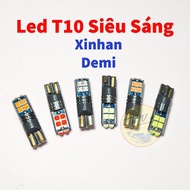 Super Bright T10 Led for 10 LED core motorbike demi